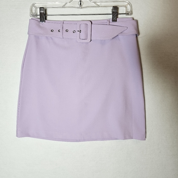 BCBGeneration Lavender Belted Skirt Women's Size 2 NWT - Picture 12 of 12